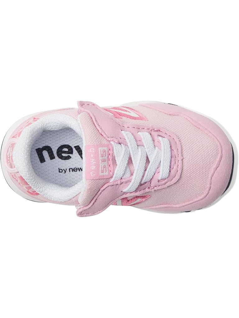 Pink New Balance Kids 515 New-B Hook-and-Loop (Infant/Toddler)