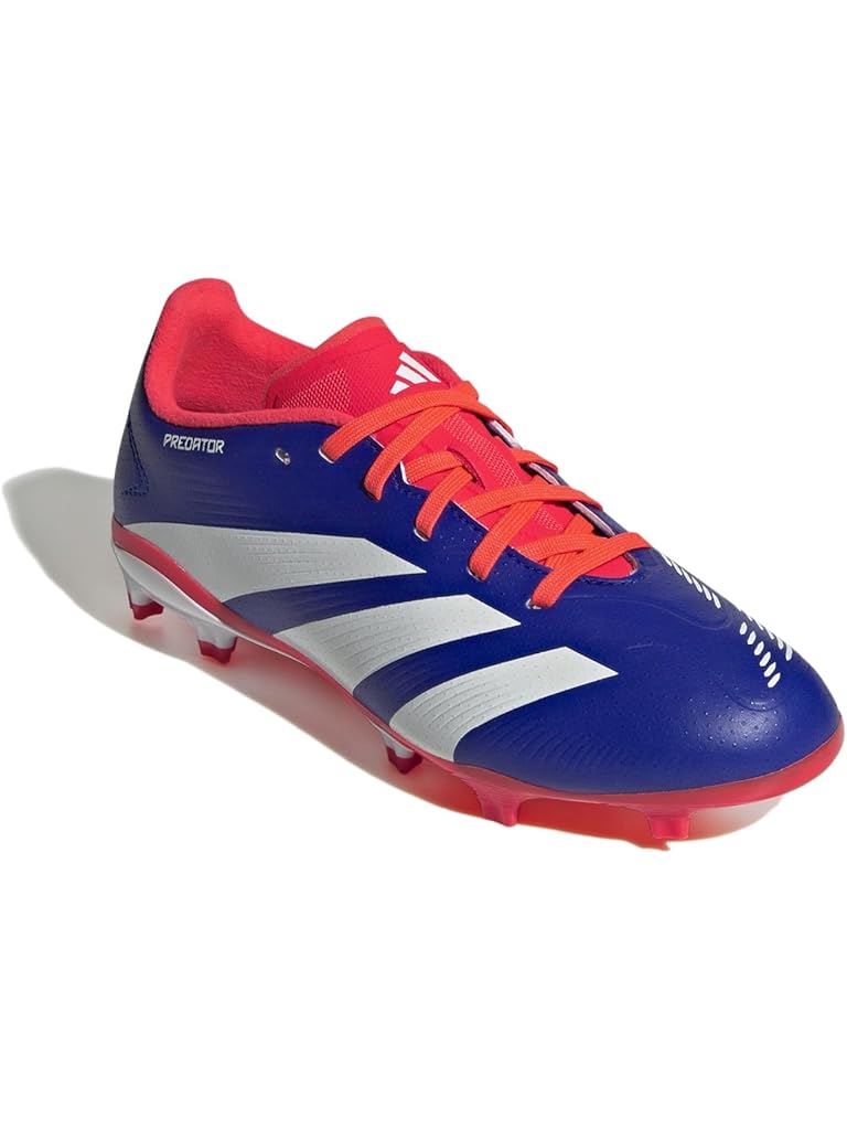 Blue adidas Kids Predator League J Football Boots Firm Ground (Little Kid/Big Kid)