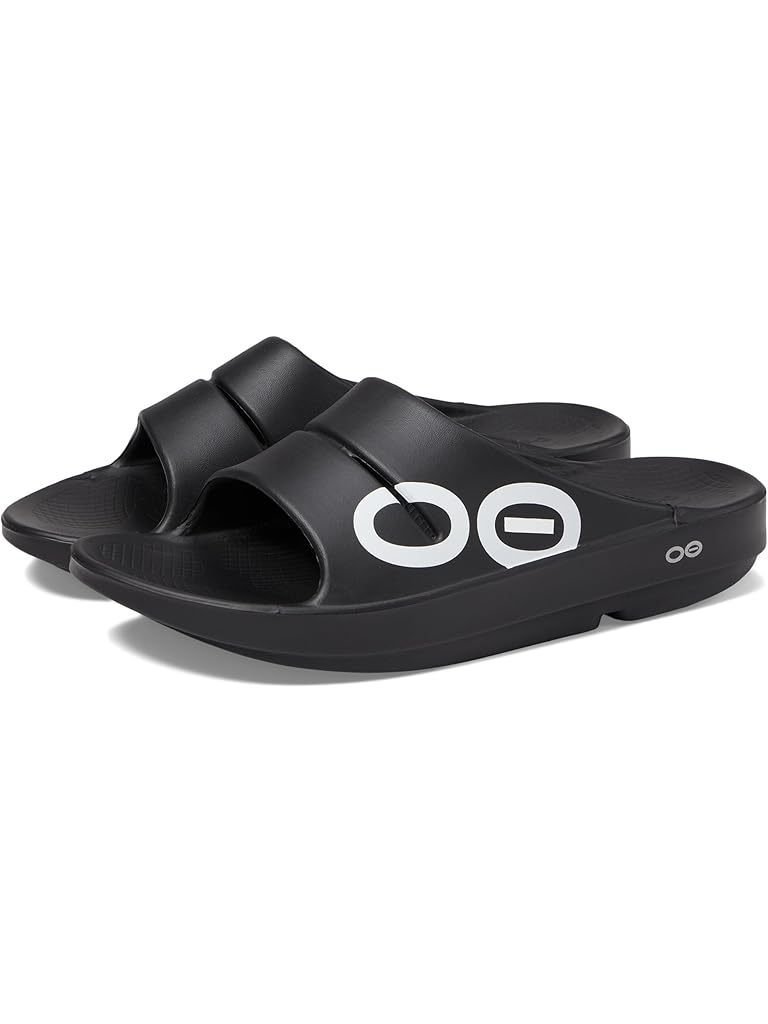 Black OOFOS OOahh Sport Sandal