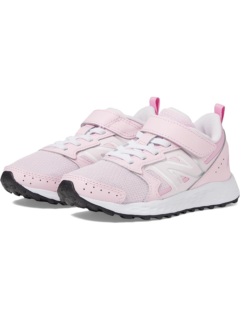 Pink New Balance Kids Fresh Foam 650v1 Bungee Lace with Top Strap (Little Kid/Big Kid)