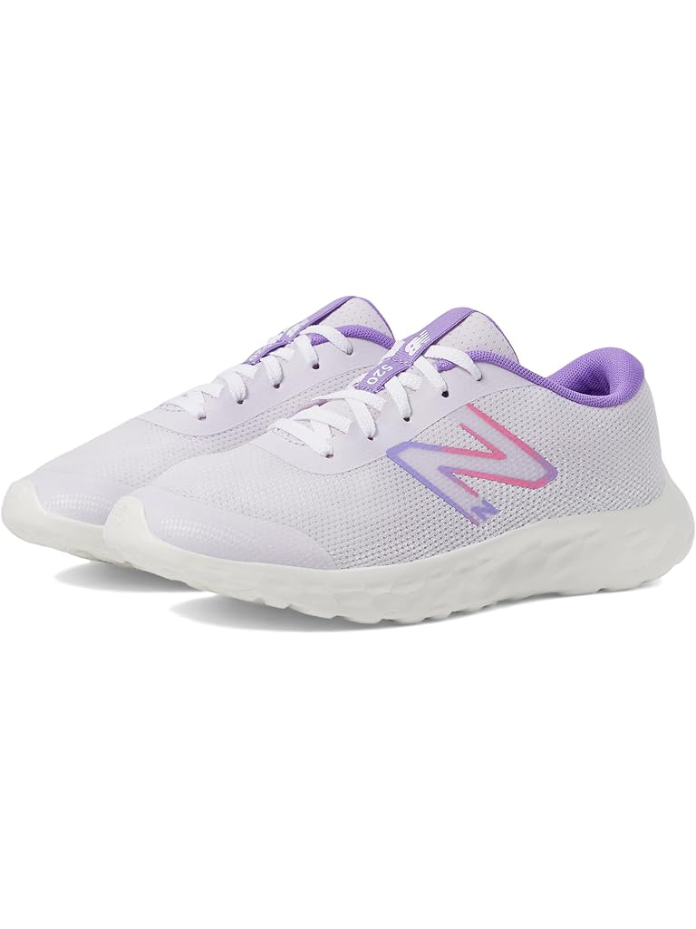 White New Balance Kids 520v8 (Big Kid)