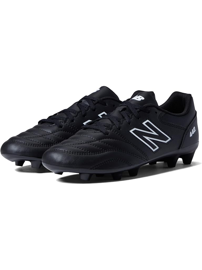 Black New Balance Kids 442 V2 Academy FG (Little Kid/Big Kid)