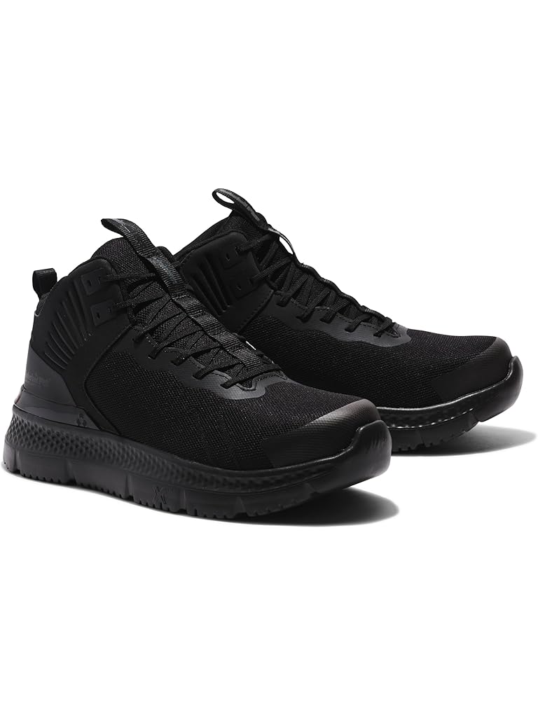 Black Timberland PRO Setra Mid Composite Safety Toe