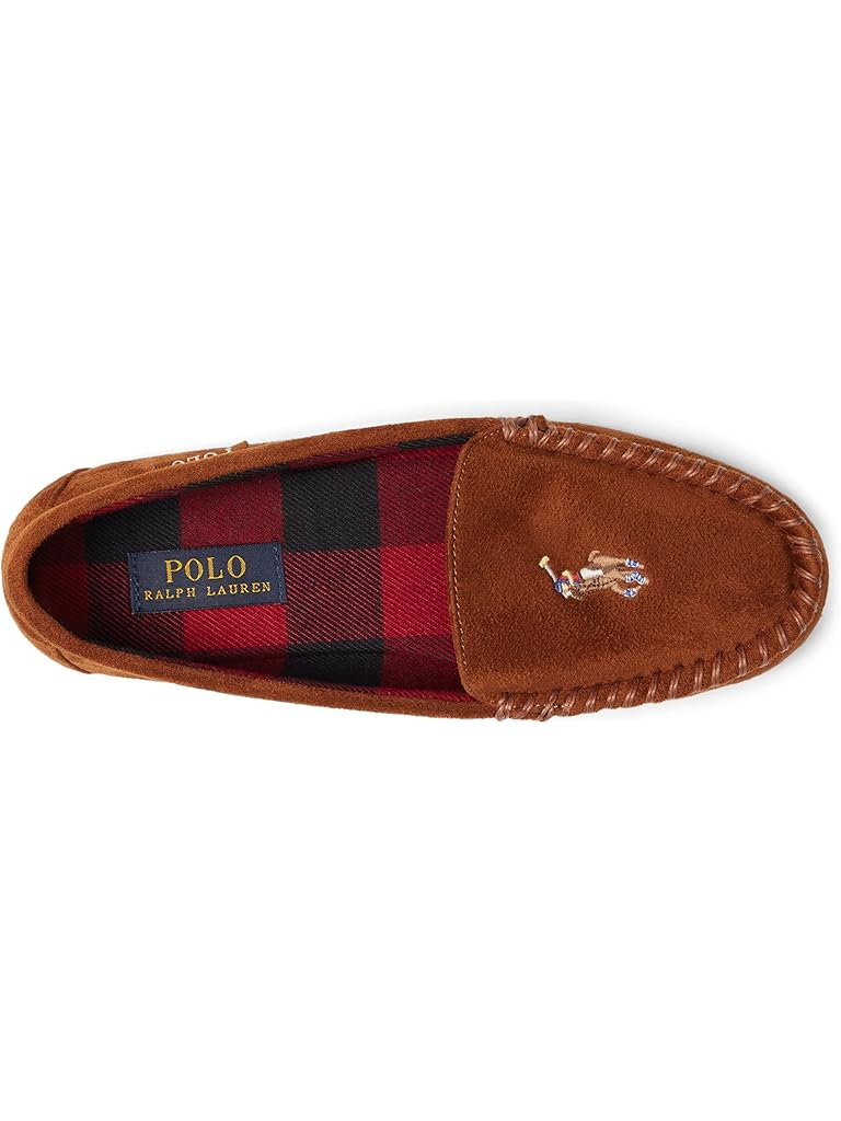 Brown Polo Ralph Lauren Dezi V Moccasin Slipper