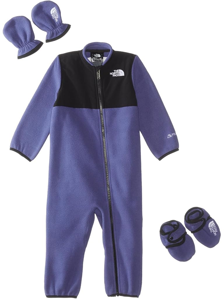 Blue The North Face Kids Denali One-Piece Set (Infant)