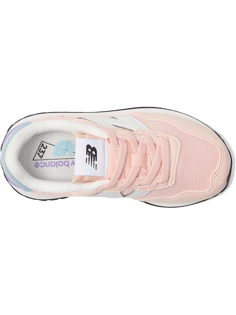 Pink New Balance Kids 237 Bungee Lace (Little Kid)