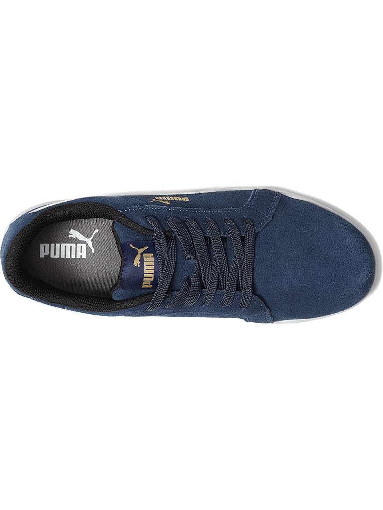 Blue PUMA Safety Iconic Suede Low ASTM EH