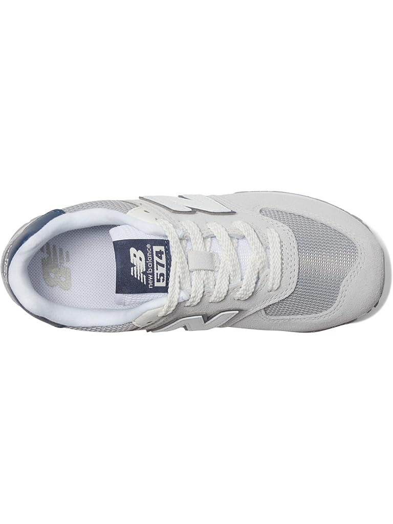 Beige New Balance Kids 574 (Little Kid/Big Kid)