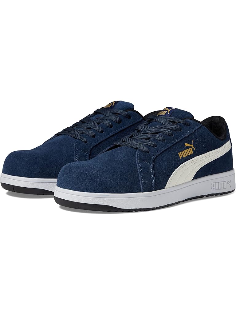 Blue PUMA Safety Iconic Suede Low ASTM EH