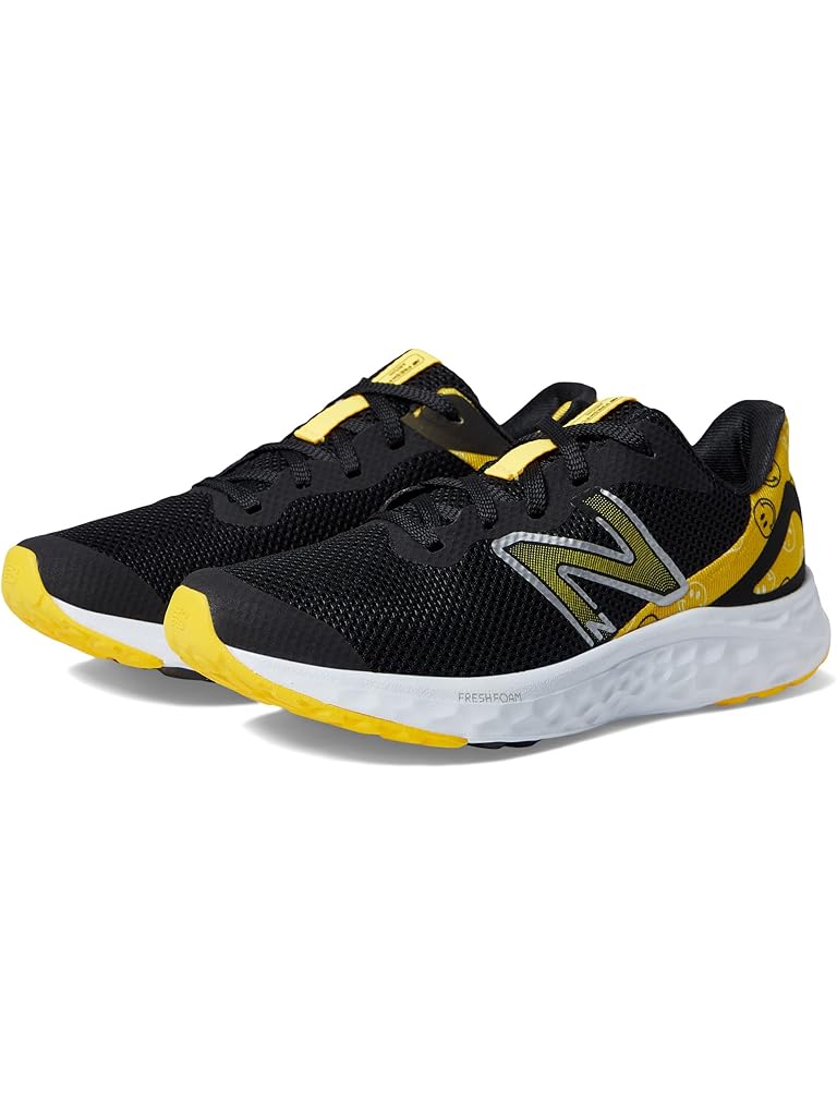 Black New Balance Kids Fresh Foam Arishi v4 (Little Kid)