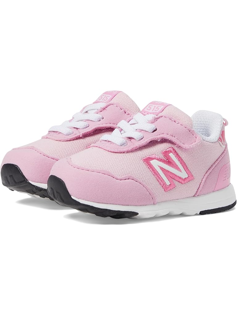 Pink New Balance Kids 515 New-B Hook-and-Loop (Infant/Toddler)