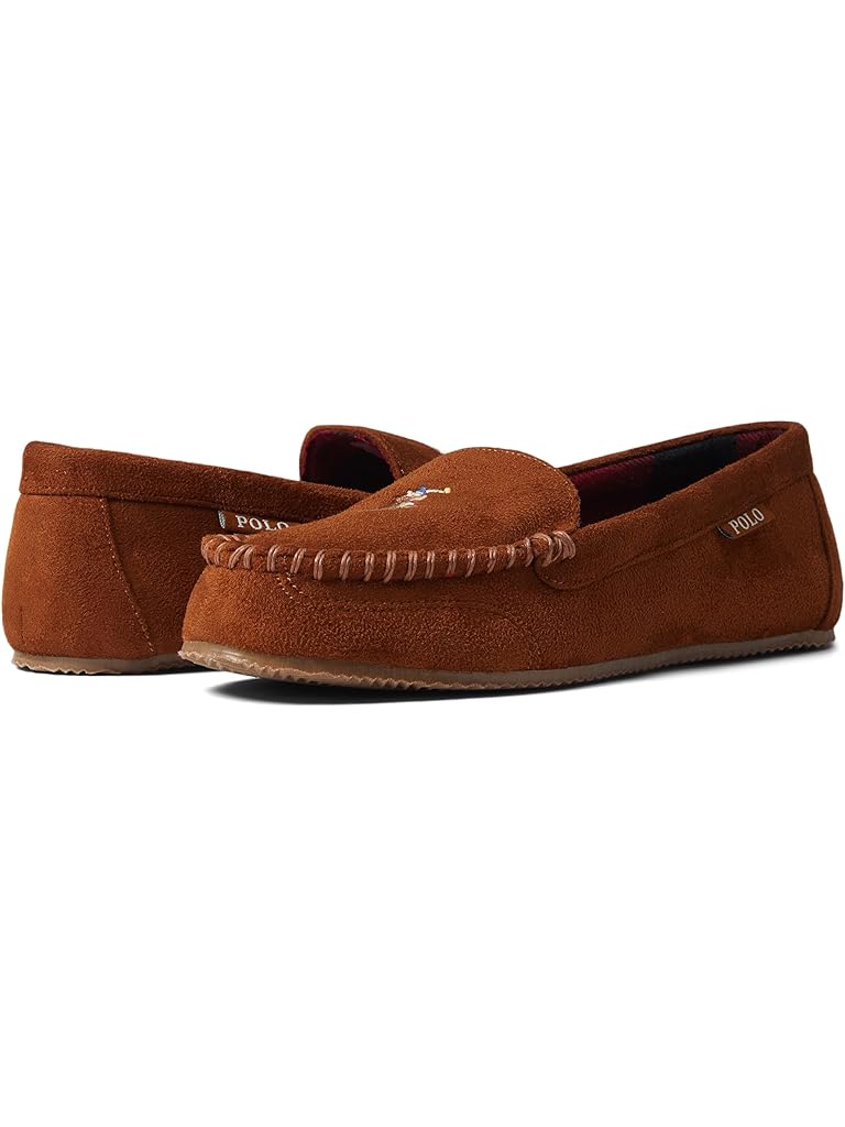 Brown Polo Ralph Lauren Dezi V Moccasin Slipper