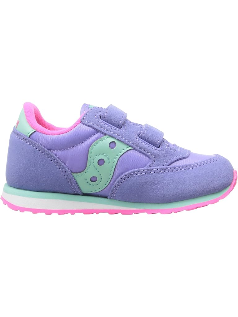 Blue Saucony Kids Saucony Originals Kids Jazz Hook & Loop Sneaker(Toddler/Little Kid)