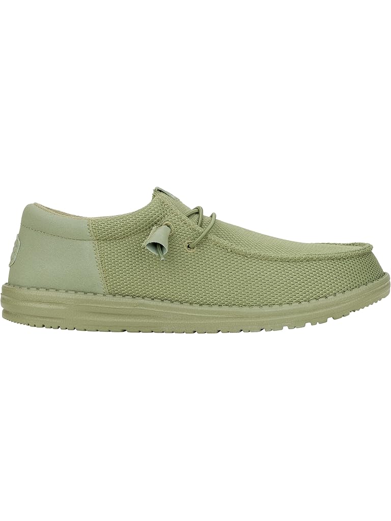 Olive Hey Dude Wally Funk Mono Slip-On Casual Shoes