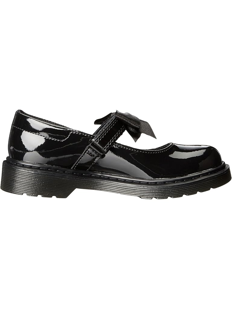 Black Dr. Martens Kid's Collection Maccy Mary Jane II (Little Kid/Big Kid)