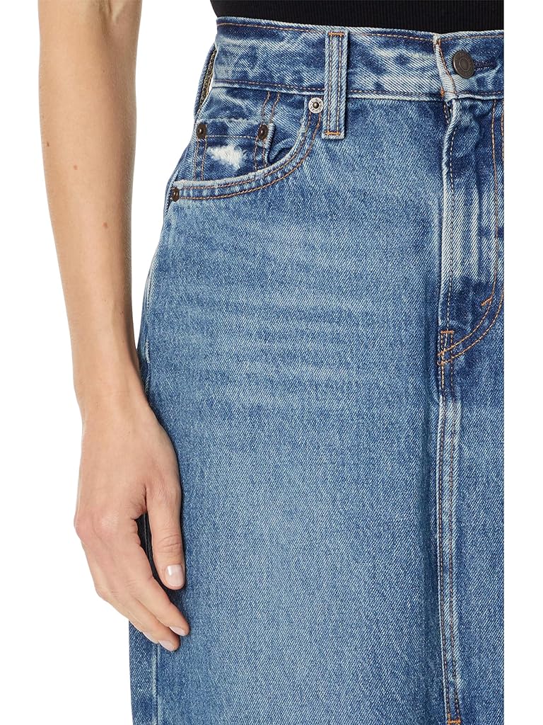 Blue Levi's&#174; Premium Ankle Column Skirt